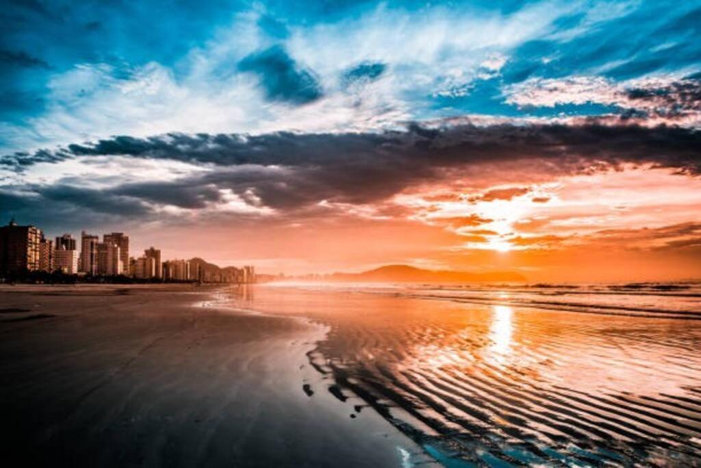 Comfort Guaruja Enseada Apartment 26 Wifi, Garagem E Ar Condicionado Zewnętrze zdjęcie