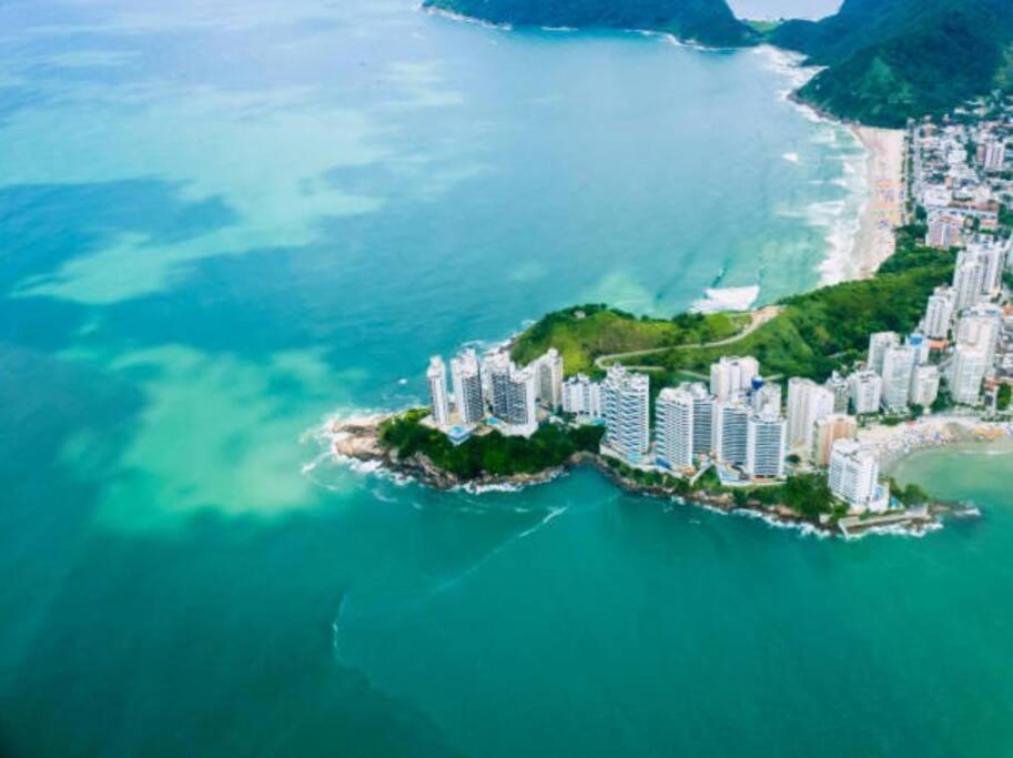 Comfort Guaruja Enseada Apartment 26 Wifi, Garagem E Ar Condicionado Zewnętrze zdjęcie