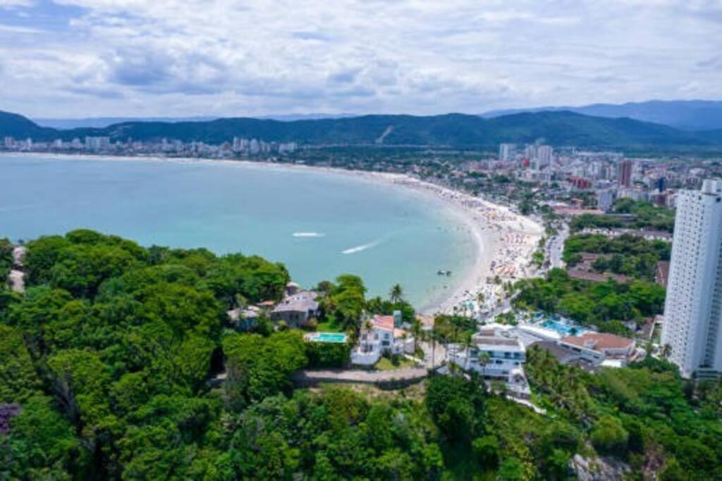 Comfort Guaruja Enseada Apartment 26 Wifi, Garagem E Ar Condicionado Zewnętrze zdjęcie